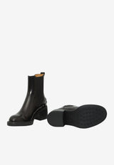 Tod's 55 Brushed Calf Leather Ankle Boots Black XXW73L0JK00-AKT-B999