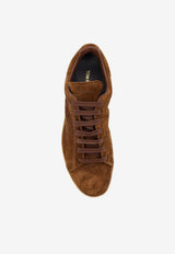 Tom Ford Warwick Suede Sneakers Cognac J1507LCL423NEWG_WHISKY + CREAM_70013909