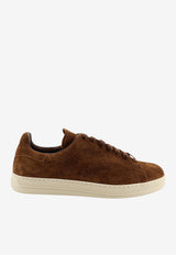 Tom Ford Warwick Suede Sneakers Cognac J1507LCL423NEWG_WHISKY + CREAM_70013909