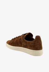 Tom Ford Warwick Suede Sneakers Cognac J1507LCL423NEWG_WHISKY + CREAM_70013909