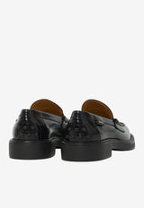 Tod's Calf Leather Penny Loafers Black XXW20L0IP70-SHA-B999