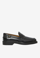 Tod's Calf Leather Penny Loafers Black XXW20L0IP70-SHA-B999