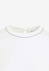 Ribbed Crewneck T-shirt