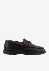 Tod's Embossed Leather Loafers Black XXM59K0KR10N6MB999_Black_70014504