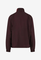 Y-3 High-Neck Zipped Track Jacket Brown KT9765NGTRED_Gray_70231090
