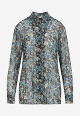 Clavelly Floral Sheer Shirt