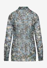 Clavelly Floral Sheer Shirt