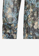 Clavelly Floral Sheer Shirt