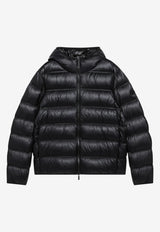 Moncler Guadiana Hooded Nylon Down Jacket Black 1A00109595B1/T_MONCL-999