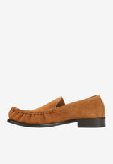 Suede Leather Loafers