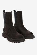 Suede Leather Chelsea Boots