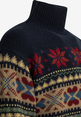 Polo Ralph Lauren Wool High-Neck Sweater Blue 211B17773001NAVY MULTI_62d0a610-e3a0-4e0e-8eda-81605ab6ad7a