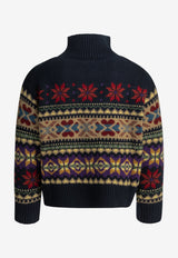 Polo Ralph Lauren Wool High-Neck Sweater Blue 211B17773001NAVY MULTI_62d0a610-e3a0-4e0e-8eda-81605ab6ad7a