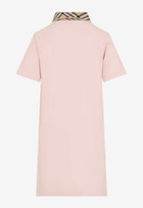 Iris Piqué Polo Mini Dress
