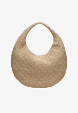 Saint Laurent Icare Raffia Hobo Bag Natural 868740GAAGT/S_YSL-2791