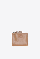 Miu Miu Small Leather Zip Wallet Camel 5ML0502A44_F0770