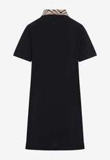 Iris Piqué Polo Mini Dress
