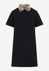 Iris Piqué Polo Mini Dress