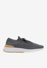 Stretch Knit Low-Top Sneakers