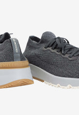Stretch Knit Low-Top Sneakers