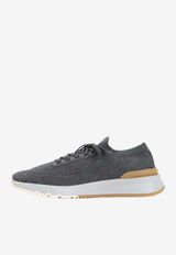 Stretch Knit Low-Top Sneakers