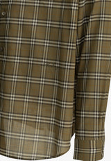 Burberry Radmar Check Casual Shirt Green 8130239_2088cbb9-6e46-4f3a-9e6b-866fb4ba2221