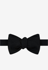 Thom Browne Super 120’s Twill Classic Bow Tie Black MNL002A00626_001