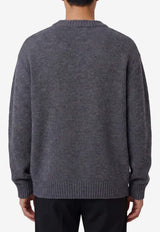 Lisa Yang Kristian Cashmere Knit Sweater Gray 3024132--GR