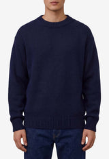 Lisa Yang Kristian Cashmere Knit Sweater Navy 3024132--NA
