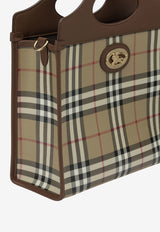 Burberry Small Pocket Check Handbag Beige 8128442_2ad83f57-63ab-4a3c-b05b-d332a1244b37