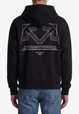 Off-White Half Arrow Skate Hooded Sweatshirt Black OMBB085F26-FLE00V00-001