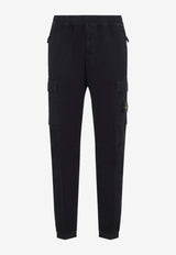 Logo Patch Cargo Pants