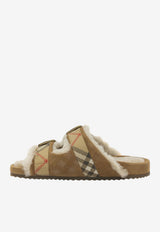 Burberry Urchin Suede Flat Sandals Beige 8127328_40f6cfd3-0f48-4bc4-a0e3-aa556b937be1