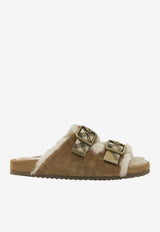 Burberry Urchin Suede Flat Sandals Beige 8127328_40f6cfd3-0f48-4bc4-a0e3-aa556b937be1