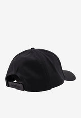 Moncler Logo Embroidered Baseball Cap Black L10913B000080U082999_Black_53817899