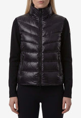 Moncler Padded Wool Zip Cardigan Black L20939B00024-M1131-999