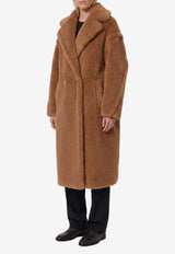 Max Mara Teddy Bear Icon Cashmere Coat Camel 2621016082600-10739-001