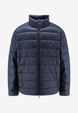Polo Ralph Lauren Logo Embroidered Down Jacket Blue 710B20424002_COLLECTIONNAVY_70231675