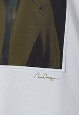 Max Mara Graphic Print T-shirt White 2621946071600-10152F-010