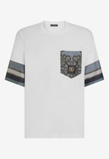 Dolce & Gabbana Printed Twill T-shirt White G8SB2TG7PZK/S_DOLCE-W0800