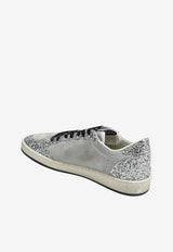Golden Goose DB Ball Star Glittered Sneakers Gray GWF00117F008723/T_GOLDE-60379