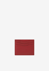 Miu Miu Logo Plaque Leather Cardholder Red 5MC002ADT7/S_MIU-F0011