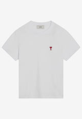 AMI PARIS Ami De Coeur T-shirt White BFUTS035724/T_AMI-100