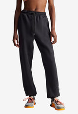Adidas By Stella McCartney Loose Track Pants with Logo Black IW6320_B