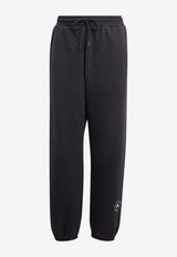 Adidas By Stella McCartney Loose Track Pants with Logo Black IW6320_B