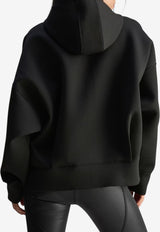 Adidas By Stella McCartney Scuba Logo Hooded Sweatshirt Black JV7036_B