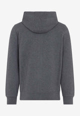 M Patch Zip-Up Hooded Sweatshirt