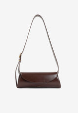 Cannolo Calf Leather Shoulder Bag