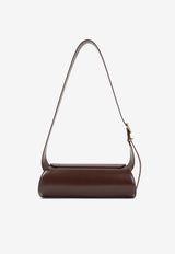 Cannolo Calf Leather Shoulder Bag