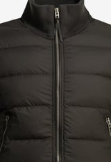 Tom Ford High-Neck Short Down Jacket Gray KZY010YMW097TCQ_86e2f685-8213-4880-9ea4-fbbbe31e6773